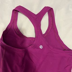Pink Lululemon Racerback Tank